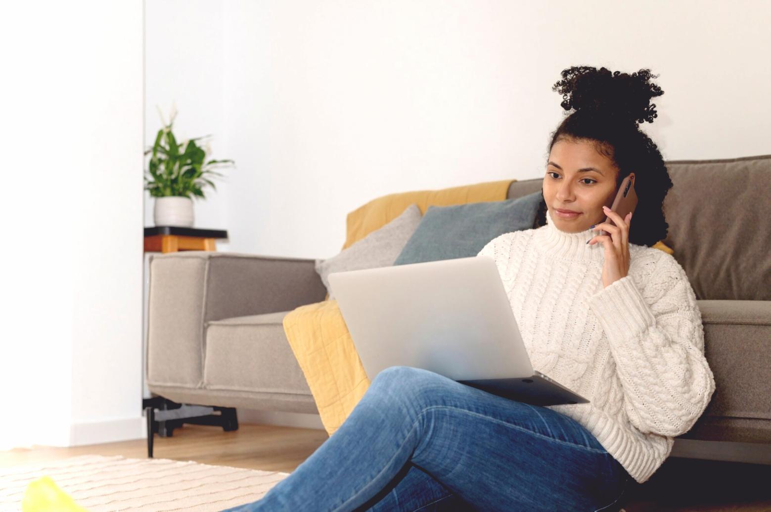 Beratungsgespräch bei floraventin - persönliche Finanzberatung in entspannter Atmosphäre